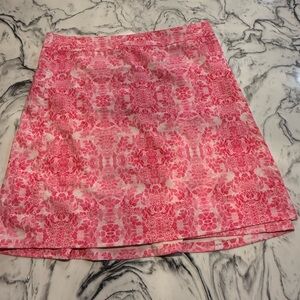 Ripskirt Hawaii Pink Patterned A-Line Skirt